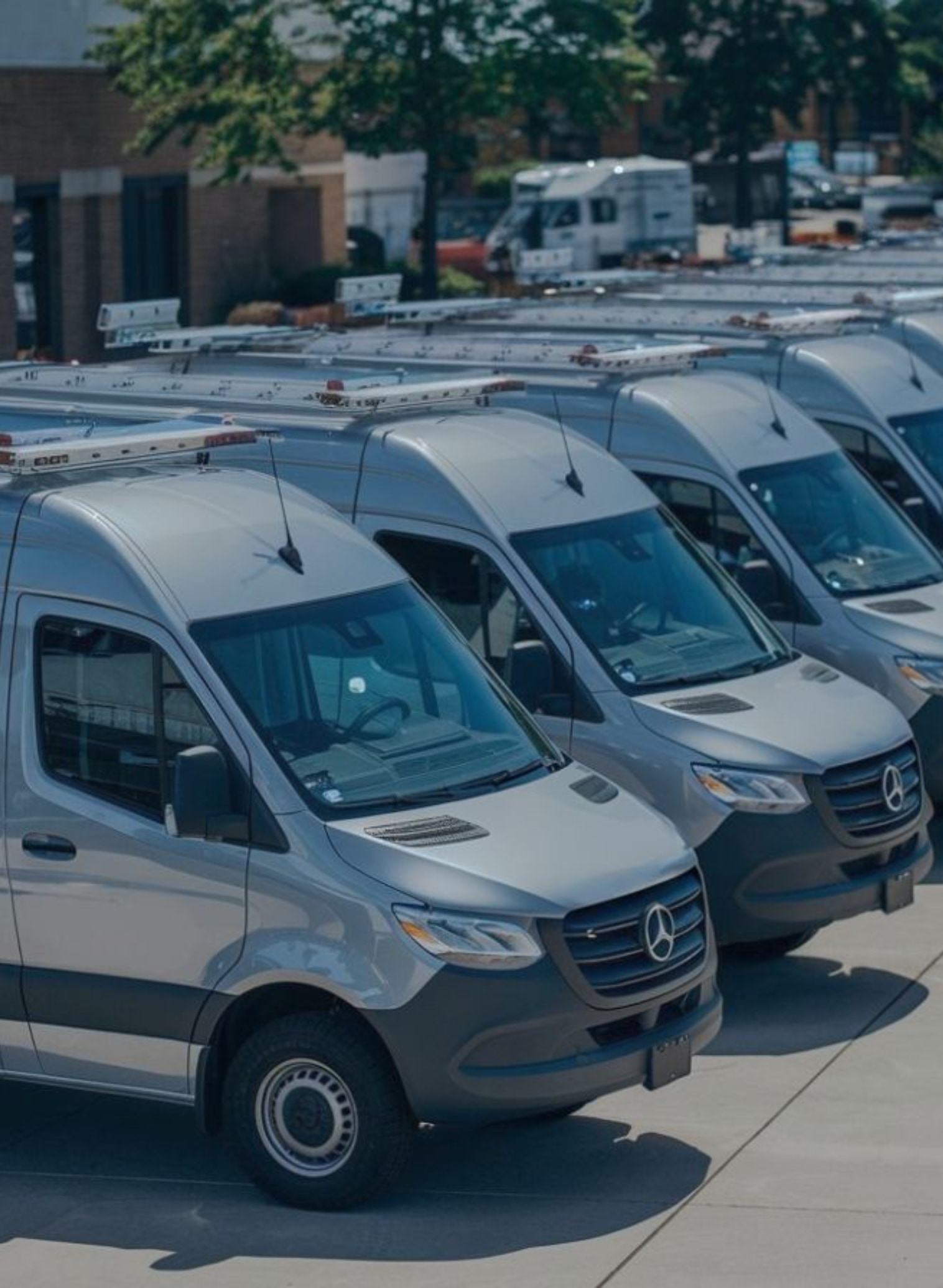 Fleet Collision Repair sprinter background